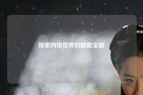 探索網絡世界的隱藏寶藏