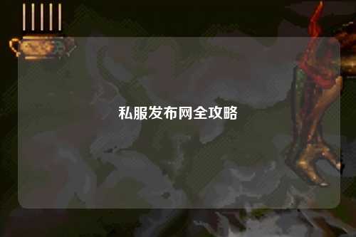 私服發(fā)布網(wǎng)全攻略