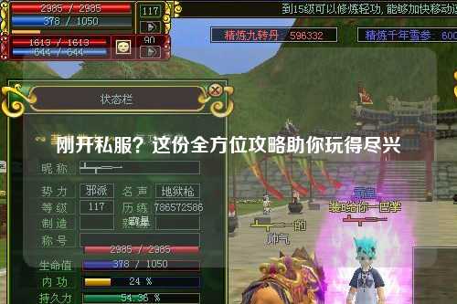 剛開私服？這份全方位攻略助你玩得盡興