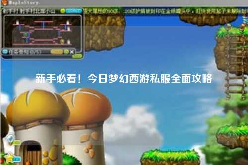 新手必看！今日夢幻西游私服全面攻略