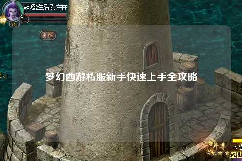 夢幻西游私服新手快速上手全攻略