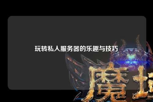 玩轉(zhuǎn)私人服務器的樂趣與技巧
