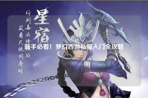 新手必看！夢幻西游私服入門全攻略
