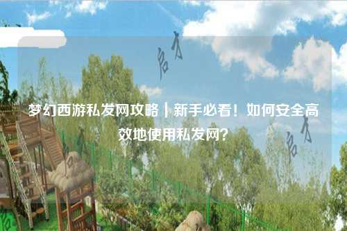 夢幻西游私發網攻略｜新手必看！如何安全高效地使用私發網？
